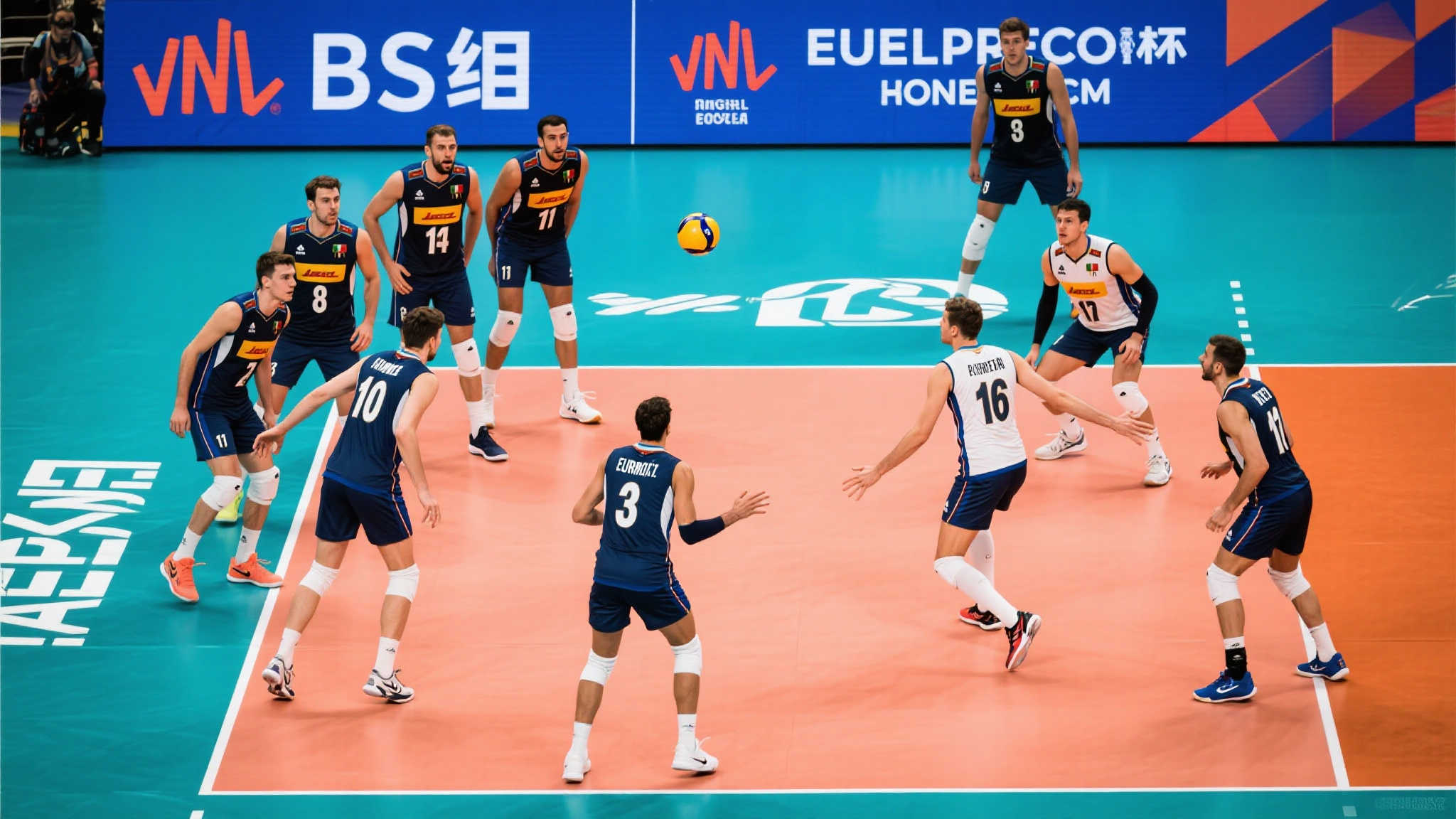 从阵容角度来看，参与B组选手们个个实力非凡，各支球